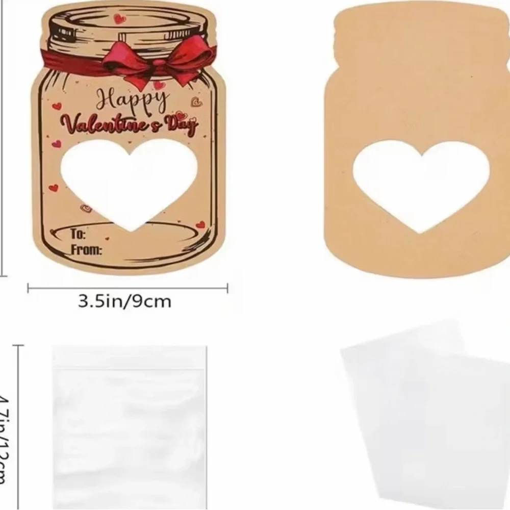 Valentine's Day Gift Tags with Twine